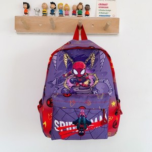 Mignon dessin animé <span class=keywords><strong>Marvel</strong></span> Spider Man sac à dos téléphone Snack jouets stockage enfants sac à dos Anti-perte étudiant cartables sacs personnalisés - Product Image 6