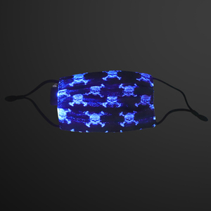 moda Multi patrones Festival fiesta rave máscara <span class=keywords><strong>fantasma</strong></span> cráneos de Halloween colores de iluminación led luminoso cara máscara - Product Image 3