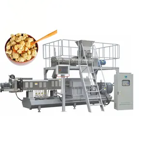 Textured Soya Protein and Soya Nugget Food Process Extruder