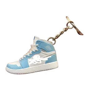 2024 Sản phẩm mới J ordan Keychain 3D Mini Sneaker với hộp với giá tốt nhất trên 1000 phong cách AJ Sneaker móc khóa