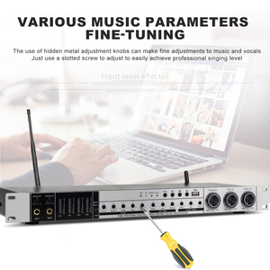 Biner-procesador de Audio Digital OEM REV3800, preeftector KTV para fiesta en casa, boda, <span class=keywords><strong>Karaoke</strong></span>, gran oferta - Product Image 4