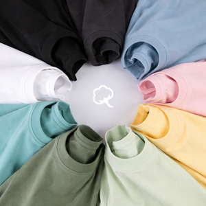 T-shirt unisexe surdimensionné en coton 100% couleur unie, 260 grammes, délavé à l'acide, personnalisable avec logo, idéal pour l'été - Product Image 4