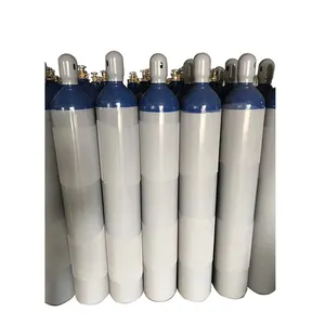 Industrial Hydrogen Gas Price 10l/20l/47l/50l Small Portable Medical Oxygen Cylinder With Valve