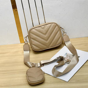 Venta al por Mayor Directa de Fábrica, Bolsos Minimalistas para Mujer, Bolso de Hombro de Cuero Suave, Bolsos Casuales con Correas Anchas, Bolso de Moda - Product Image 1