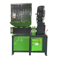 Broyeur de déchets de bois industriels à arbre unique SAINTY, à haut taux de recyclage, avec moteur 7,5 kW, boîte de vitesses et moteur, écologique