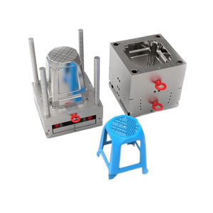 Strumento di macinazione in plastica stampato a iniezione personalizzato che apre la progettazione e la produzione di stampi per sgabelli pieghevoli - Product Image 3