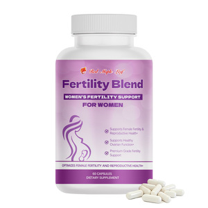 Cápsulas Multivitamínicas para la Fertilidad Femenina, Mezcla Integral <span class=keywords><strong>de</strong></span> Vitaminas + Minerales + Hierbas, Salud Reproductiva y Apoyo al Ciclo - Product Image 2