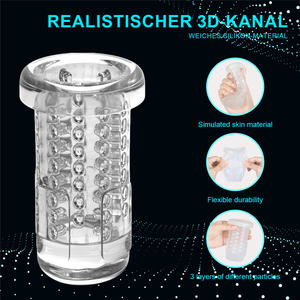 Otomatik erkek Masturbator fincan zamanlama vibratör çift kanal vajina cep erkekler için mastürbasyon kupası seks oyuncak yetişkin mal - Product Image 3