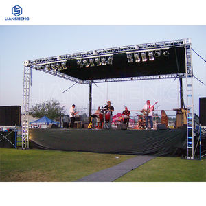 Podio escenario Chapiteau mariage exposición cabina carpa y sillas conjunto para evento escenario torres de plataforma de aluminio - Product Image 1