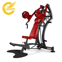 Machine de musculation commerciale inclinée pour la poitrine, presse pectorale robuste avec dossier et siège pour salle de sport