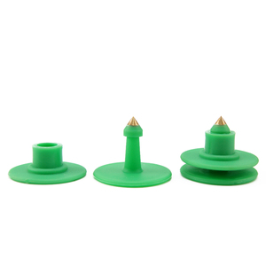 토끼 귀 태그 번호 농장 가축 귀 태그 동물 식별 귀 라벨 (100 팩) - Product Image 4