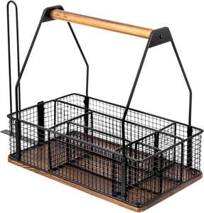 <span class=keywords><strong>Caddy</strong></span> portátil para parrilla de barbacoa para acampar con soporte para toallas de papel, almacenamiento de utensilios de Metal para exteriores, <span class=keywords><strong>Caddy</strong></span> para parrilla de <span class=keywords><strong>Picnic</strong></span> que ahorra espacio - Product Image 3