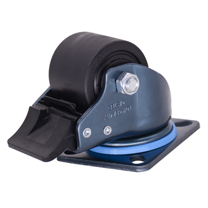 <span class=keywords><strong>Nylon</strong></span>-Lenkrolle 63 mm 75mm Durchmesser 500kg 600kg Tragfähigkeit Schwenkbare Lenkrollen Nicht-drehbar Schwerlast 2 Zoll 3 Zoll Rollen - Product Image 6