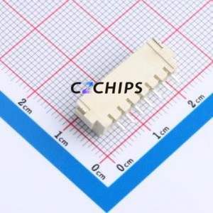 HCZZ0520-7 Wire-to-Board Pin Header SMD,P=2.5mm,Horizontal Mount Connector 1x7P 2.5mm Horizontal Mount XHB - Product Image 2