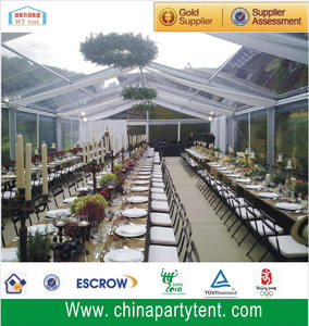 เต็นท์งานแต่งงานกันน้ำขนาดใหญ่พิเศษ 30x60 เมตร โครงอลูมิเนียม สำหรับงานกลางแจ้ง ระยะกว้าง 5 เมตร เหมาะสำหรับงานแสดงสินค้าและงานอีเว้นท์ - Product Image 6