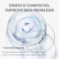 Sérum Raffinant les Pores de Qualité Professionnelle pour Salon, Essence Oligopeptide Hydratante de Luxe pour Spa, Fabrication Personnalisée OEM, Marque Privée