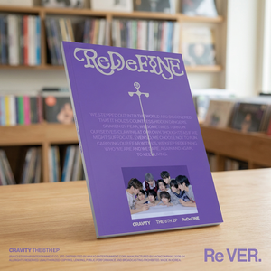 CRAVITY THE 8TH EP ReDeFINE Re Ver. Álbum Oficial de Kpop Coreano en CD - Product Image 5