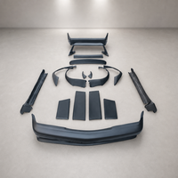 Kit carrosserie large amélioré et modifié pour Mercedes Benz Classe C 190E EVO II 1982-1993, kit carrosserie large en PP