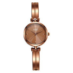 Reloj de Mujer de Alta Gama, con Brazalete Redondo de Aleación, Estilo Nicho y Exquisito, Estilo Estudiantil, Resistente al Agua, Reloj de Cuarzo - Product Image 6