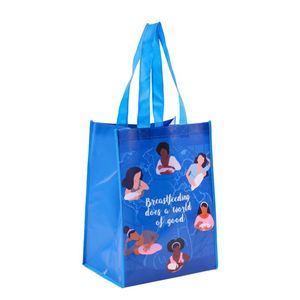 Promotional <b>Bag</b> Reusable Non-Woven Shopping <b>Bag</b> PP Non Woven <b>Tote</b> <b>Bags</b> With Custom Printed Logo - Product Image 3