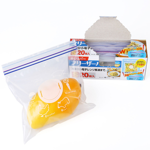 Wholesale Double Zipper PE Material Storage Bags Zero BPA Recycled Ziplock Bags for <b>Kitchen</b> Freezer - Product Image 2