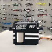 GDW DS590MG Boîtier de direction numérique à fréquence moyenne et étroite 500 Lock Tail Servo High Voltage HV Helicopter Swashplate Servo Motor