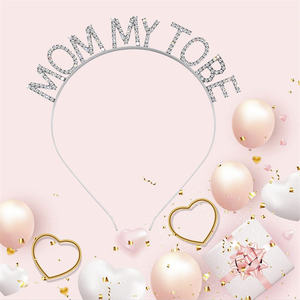 Décoration de Baby Shower bandeau diadème maman à couronne pour Baby Shower faveurs cadeaux décorations de fête fournitures - Product Image 3