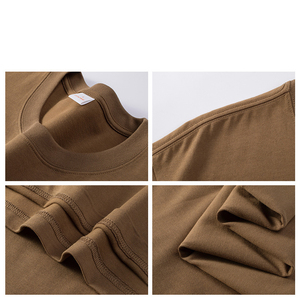 Fabricante de Ropa MT2684, Venta al Por Mayor de Camisetas Personalizadas de 290 g/m², 100% Algodón, Hombros Caídos, Camisetas Extra Grandes para Hombre y Mujer - Product Image 5