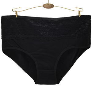 High Waist Mommy Underwear for Ladies Big Yards 2XL/3XL/4XL Large Size Lady <strong>Mum</strong> Pants Pure Color Cotton Women's Underwear - Product Image 6