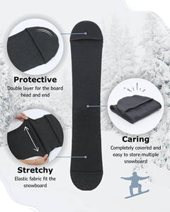 Funda de Snowboard de Nailon JERSIZ de Alta Calidad, Completamente Impermeable, Ecológica, Duradera, con Logotipo Personalizado, Multicolor y Ajustable - Product Image 4