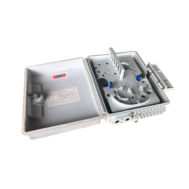 Water-proof  IP65 24 Cores Fiber Optic Splitter Box Optic Fiber Terminal Box Fiber Optic Box