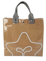 Grand sac fourre-tout réutilisable en Tyvek imperméable avec garniture en PVC, spacieux et élégant pour toutes les occasions, lavable, sac en Tyvek enduit de PVC