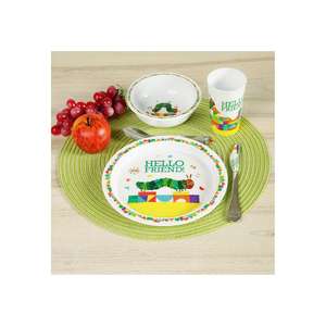 ÉTIQUETTES GEDA Kindergeschirr Raupe Nimmersatt Hello Friend PP 3teilig - Product Image 2