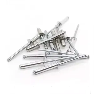 Steel Open End Blind Rivets Dome Head Blind Rivets Fasteners Open End Blind Rivets