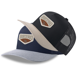 <span class=keywords><strong>Gorra</strong></span> Heycap con Visera Ligeramente Curvada, Personalizada con Logotipo Bordado, 6 Paneles, Negra, Estilo Béisbol Richardson 112, <span class=keywords><strong>Gorra</strong></span> <span class=keywords><strong>Trucker</strong></span> de Malla con Parche de Cuero - Product Image 2