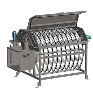 Separador de centrífuga de pila de discos automático Filtro de tambor de vacío rotativo para equipos de tratamiento de aguas residuales - Product Image 1