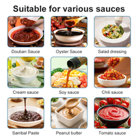 Ligne de production entièrement automatique certifiée CE pour le lavage, le remplissage, le bouchonnage et l'étiquetage de bouteilles, ligne de remplissage pour confitures, salades, sauces tomates