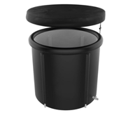 Vente en gros de baignoire à glace gonflable portable Réservoir à glace pliable en PVC Bain de glace Récupération de baignoire à froid pour athlètes