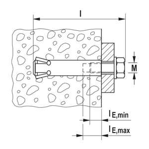 FISCHER - 60761 Ancrage à contre-dépouille Zykon avec filetage intérieur Ancres mécaniques FZA - EAN 4006209607619 - Product Image 4