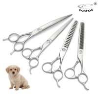 Ciseaux de toilettage professionnels japonais multi-usages en acier inoxydable de luxe, 7,5, 7 et 6,5 pouces, pour poils de chien - Vente chaude