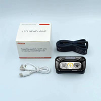 Lampe Frontale Extérieure Rechargeable à Longue Autonomie, USB, Étanche pour Pêche, Chasse et Divers Usages