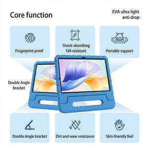 เคส HGD ซิลิโคน+PC สำหรับ iPad รุ่นที่ 9/8/7 ปี 2021/2020/2019 ป้องกันแรงกระแทกอย่างดี ขนาด 10.2 นิ้ว สำหรับเด็ก พร้อมขาตั้งในตัว - Product Image 3