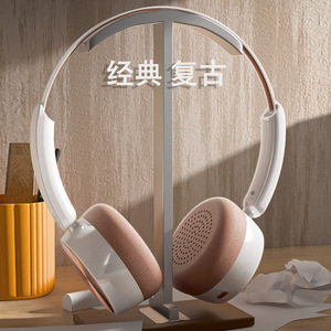 Audífonos Inalámbricos Retro Clásicos con Bluetooth, Carga Tipo-C, Control por Botones, Material Plástico, para Uso con Teléfono Móvil - Product Image 1