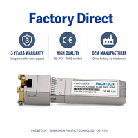 Transceiver SFP+ RJ45 Cuivre 10G 30m SFP-10G+-T Compatible avec SFP-10G-T-30m pour Switch/Routeur/Module SFP Cuivre Centre de Données