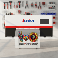Nouvelle imprimante DTF Sunika entièrement automatique A3 rouleau-à-roule, tête Epson Pigment 33cm, double Xp600 F1080, haute performance, multicolore