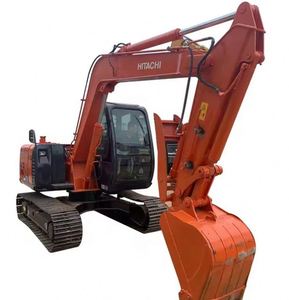 Japan Imported Used Hitachi Mini Excavator ZX70/ZX60/ZX50 (2023 Model) 7 T Operating <b>Weight</b> <b>Machinery</b> for Report Video for Sale - Product Image 1
