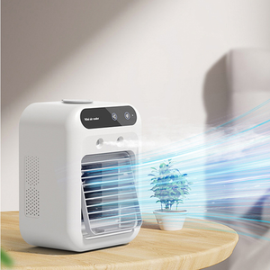 Charge USB 500ml Réservoir d'eau <span class=keywords><strong>DC</strong></span> Portable 25 pièces Refroidisseur d'air à faible bruit 5V Vinod <span class=keywords><strong>AC</strong></span> Ventilateur de brouillard pour garage - Product Image 1
