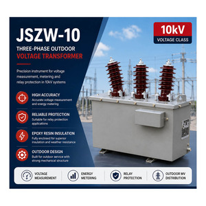 Power Distribution 10kV Voltage Transformer JSZW-10 Outdoor Epoxy Resin VT for Substation Metering Industrial Project <strong>Selecti</strong> - Product Image 6