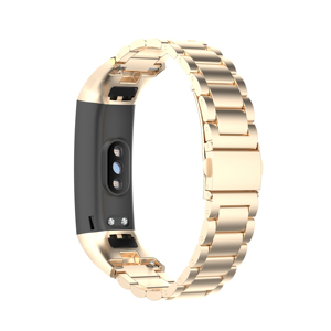 Bracelet de montre en acier inoxydable Eraysun <span class=keywords><strong>Honor</strong></span> <span class=keywords><strong>Band</strong></span> <span class=keywords><strong>3</strong></span> Bracelet en métal pour montre intelligente Huawei - Product Image 5