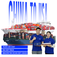 Agent d'expédition DDP entrepôt Chine-Canada, fret maritime multi-marchés, fret porte-à-porte, FBA, 3PL, fret palettisé, entrepôt